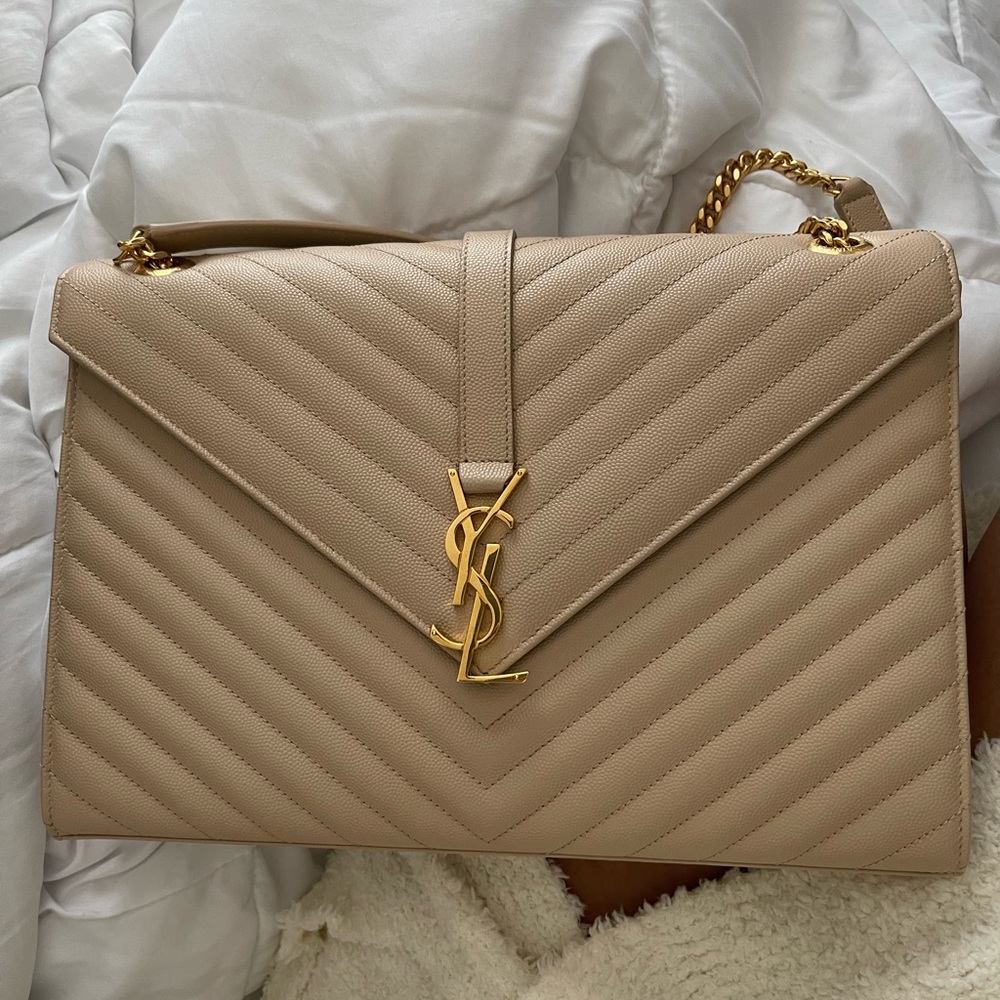 YSL Saint Laurent large envelope bag - Picture 10 of 12